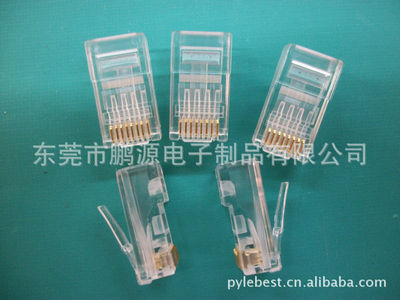 專業(yè)供應(yīng) 6P6C屏蔽水晶頭/RJ11、RJ12電話水晶頭包銅殼 —— 水晶頭產(chǎn)品全面解析
